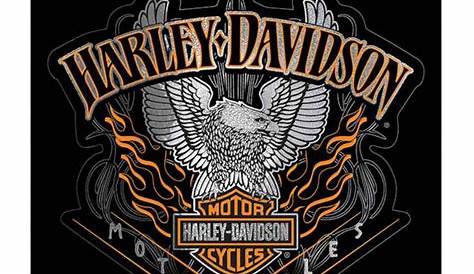 Harley Davidson Sticker Sheet