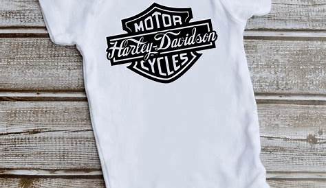 Harley Davidson Tattoo Baby Onesie
