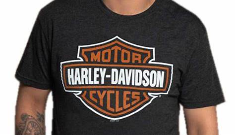 HarleyDavidson Men's B&S Vintage PolyBlend Short Sleeve Crew TShirt