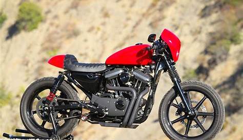 Bike Build - From Stock Harley Sportster to Café Racer - Get Lowered Cycles