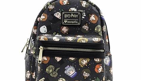 Loungefly Harry Potter Hogwarts Book Pin Collector Mini Backpack