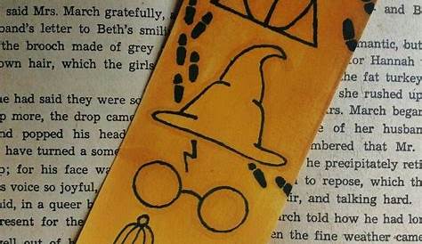 Set of four Harry Potter bookmarks by FarrahRemyCreations on Etsy #