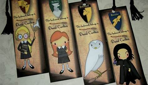 Harry Potter Bookmarks Set of 7