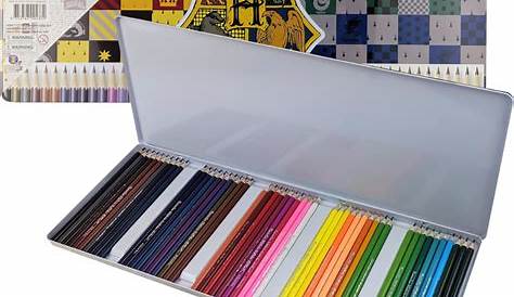 Harry Potter Multi Colour Pen Coloured Pencils Stationery 5060502914002