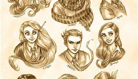 15 Harry Potter Drawing Ideas and References - Beautiful Dawn Designs