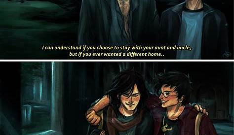 Sirius black and Harry Potter