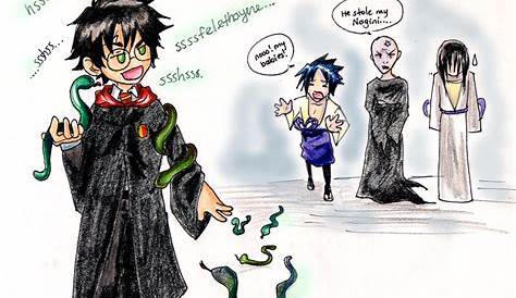 HP and Snake~ | Harry potter anime, Harry potter, Harry potter beasts