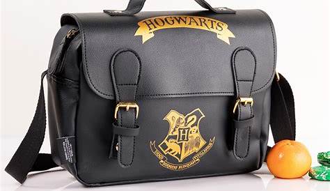 Official Burgundy Harry Potter Hogwarts Satchel Style Lunch Bag