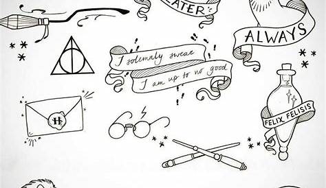 Harry Potter tattoo ideas #BodyArtIllusions | Harry potter drawings