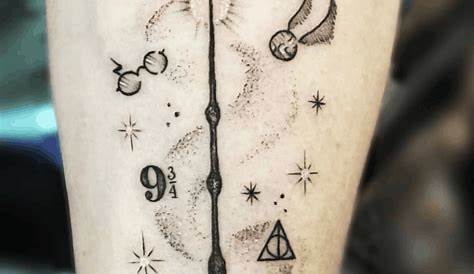 17 Best Wand Tattoos images | Tattoos, Harry potter tattoos, Wand tattoo