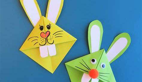 Hasen/rabbits aus Papier - Basteln mit Kindern | ostern | Pinterest