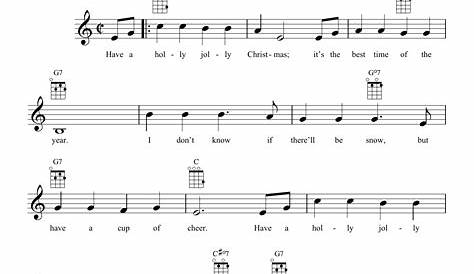 A Holly Jolly Christmas (Easy Piano) Print Sheet Music Now