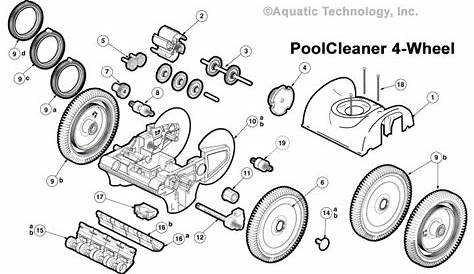 Hayward Pool Products 896584000-013 2 Wheel Drive Suction Cleaner