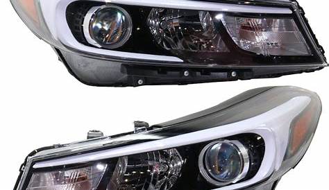 Headlight Set For 2017-2018 Kia Forte Left and Right With Bulb 2Pc | eBay