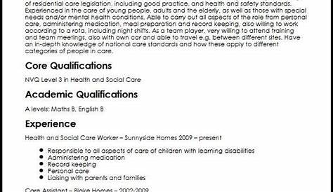 Healthcare assistant CV examples and templates | myPerfectCV