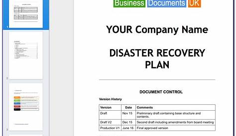 Disaster Recovery Planning - CIO Wiki