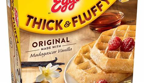 Healthy Breakfast Food Walmart Kellogg's Eggo Thick And Fluffy Frozen Waffles Original