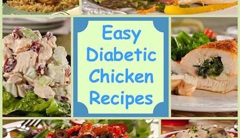 Healthy Food Recipes Diabetics 37 Easy Diabetic Dinner With 5 Ingredients Or