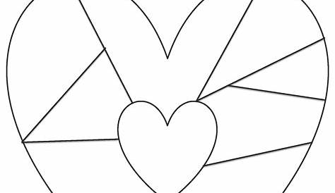 Heart Map Template Pdf