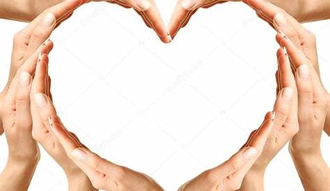 Hands making heart shape Royalty Free Vector Image