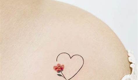 Flower heart tattoo | Tattoos | Pinterest | Heart Tattoos, Tattoos and