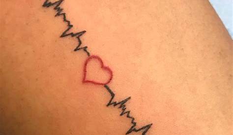 My heartbeat tattoo | Tattoos | Pinterest | Heartbeat tattoo, Heartbeat