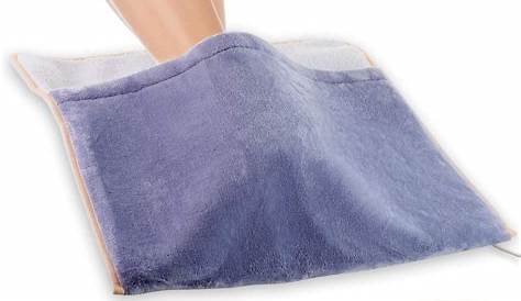 Hot or Cold Foot Wrap- Microwaveable or Freezable Pad for Pain Relief