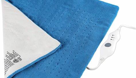 Extra Large Electric Heating Pad - King Size Moist or Dry Pain Relief