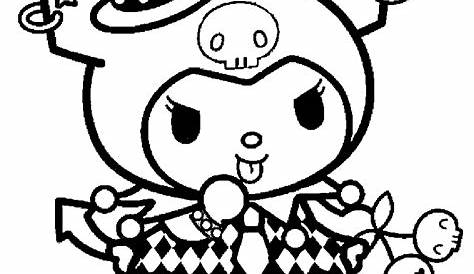 kuromi coloring pages | ColoringWallpaper.Com | Hello kitty colouring