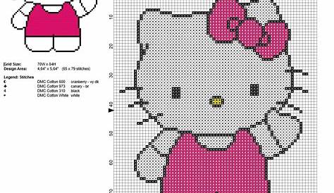 The World of Cross Stitching Hello Kitty graphics