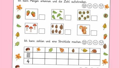 Herbst Grundschule: Arbeitsblätter und Bastelideen | Grundschule