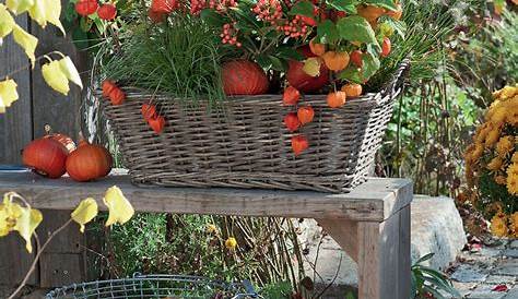 Herbstdeko für den Garten 🍂 | Herbstdeko für draussen, Garten deko, Garten