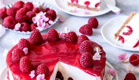 Joghurt-Himbeer-Torte | Rezept | Kuchen und torten rezepte, Himbeer
