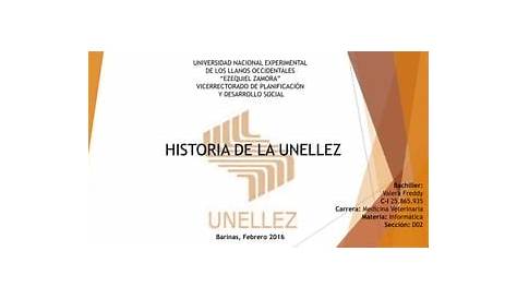 Historia de la UNELLEZ Br. Freddy R. Valera B.