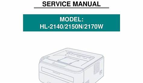 brother hl 2280dw user manual