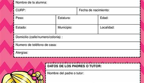 Mtra. Laura Flores: HOJA DE DATOS