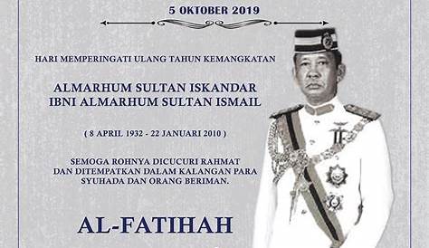 Hari Hol Almarhum Sultan Johor