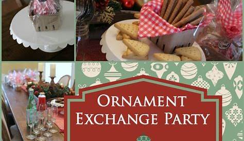 Holiday Ornament Exchange Ideas