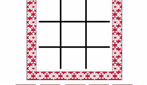 Holiday Tic Tac Toe Game