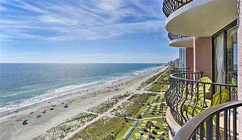 Enjoy striking views from the Towers at North Myrtle Beach on your next