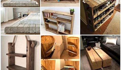 Modern Gartentisch Holz Rustikal Selber Bauen Kartaginafo Zum Avec von