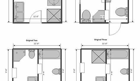 Here are Some Free Bathroom Floor Plans to Give You Ideas