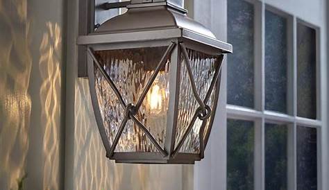 Home Decorations Collection Medium Exterior Wall Lantern Spring Brook Collection