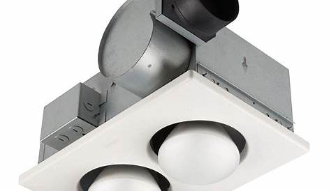 Broan 70 CFM Ceiling Exhaust Bath Fan with Heater