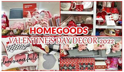 Home Goods Valentines Decor Valentine's Day + Shop With Me Hobby