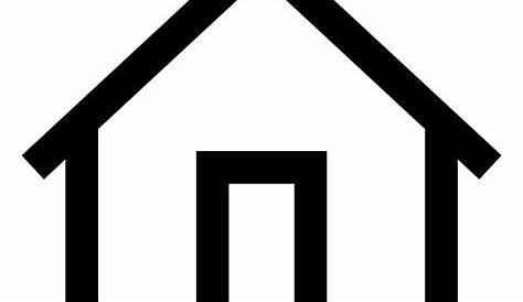 Home icon flat design - Transparent PNG & SVG vector file
