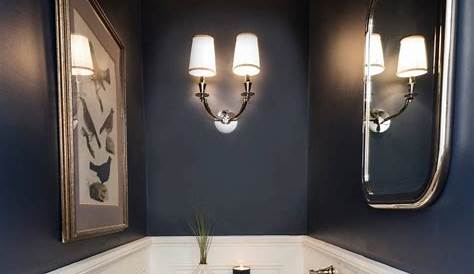 43 Cute Half Bathroom Ideas That Will Impress You 21 | Half bathroom