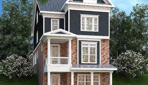 Plan 75553GB: Narrow Lot Home 3 Level Living | Narrow lot house plans