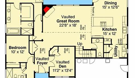 Traditional Country House Plan with Bonus Room above Garage - 970086VC