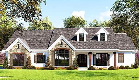 Plan 58552SV: Porches and Decks Galore | Cabin house plans, Lake house